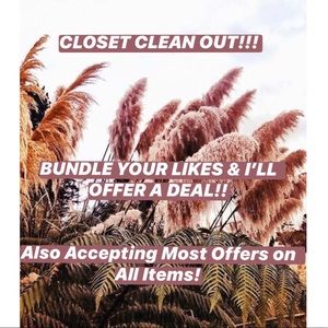 ‼️‼️‼️ CLOSET CLEAN OUT SALE ‼️‼️‼️